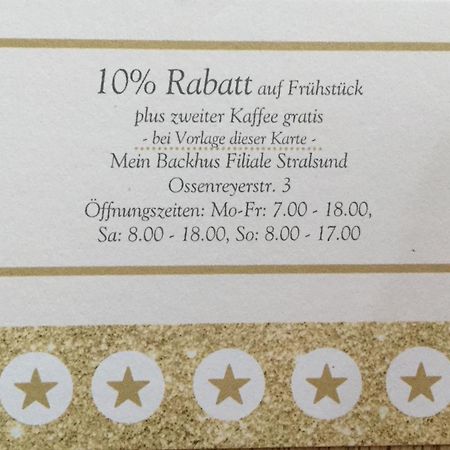 Stadthaus-Stralsund Extérieur photo